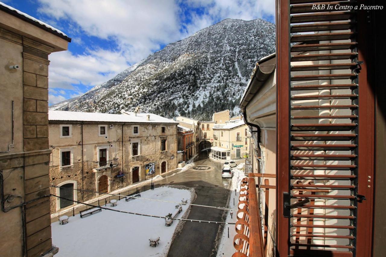 B&B In Centro A Pacentro ภายนอก รูปภาพ