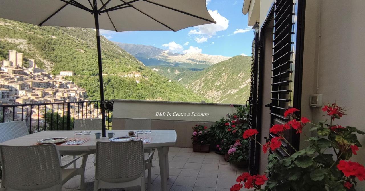 B&B In Centro A Pacentro ภายนอก รูปภาพ