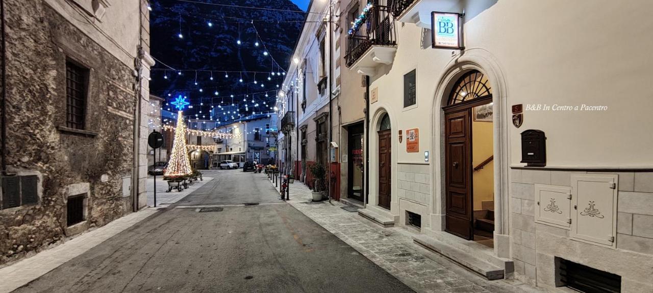 B&B In Centro A Pacentro ภายนอก รูปภาพ