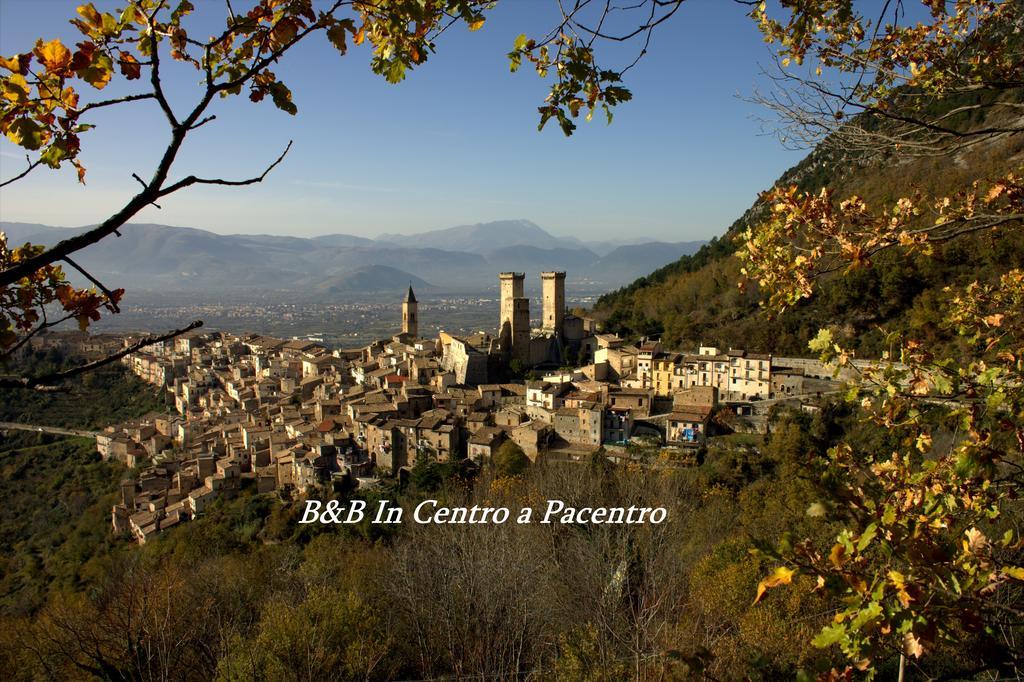 B&B In Centro A Pacentro ภายนอก รูปภาพ